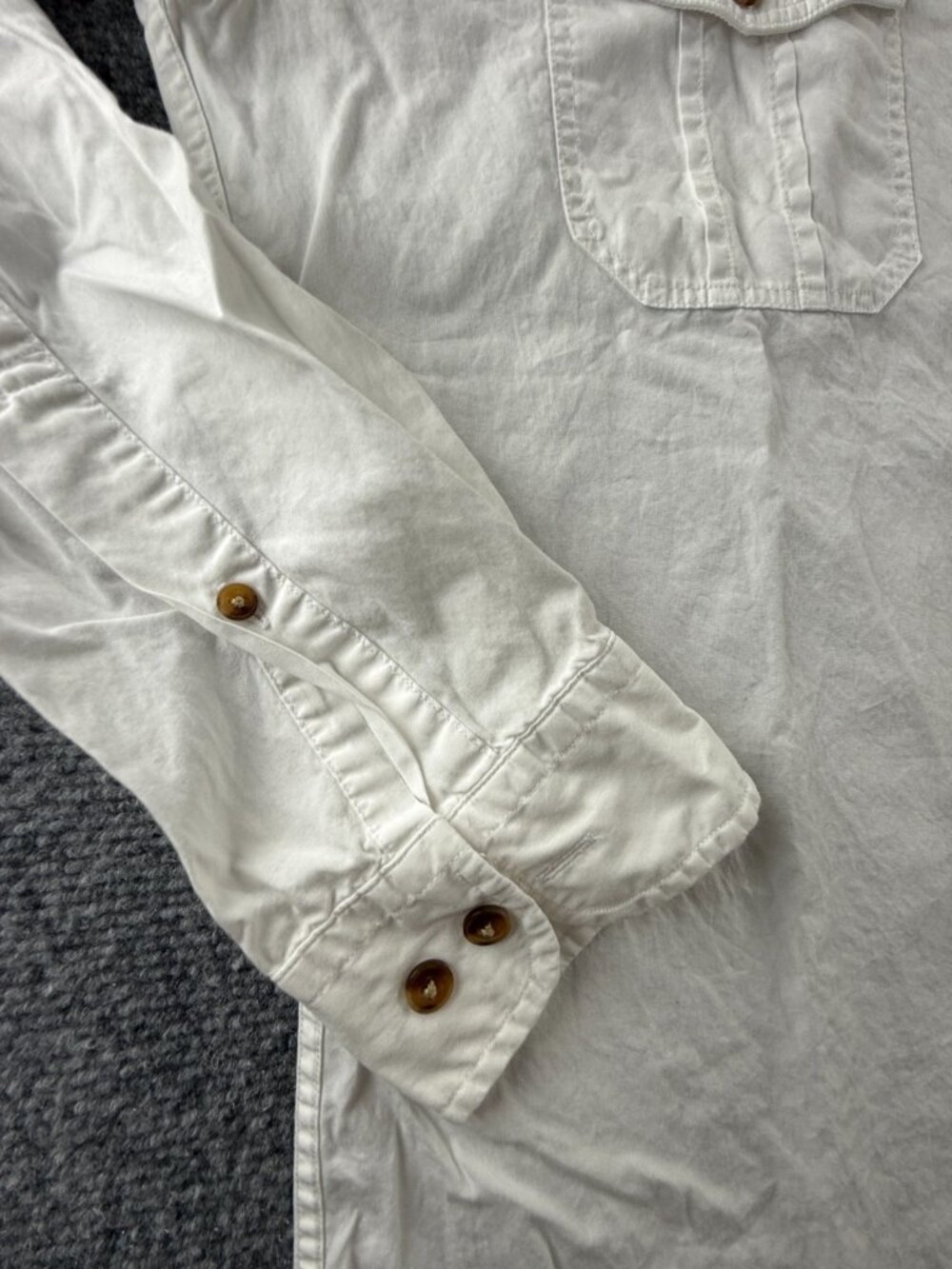 Brooks Brothers Medium Slim Fit Cotton Button Up Shirt Pocket Logo Color Buttons - Picture 8 of 16